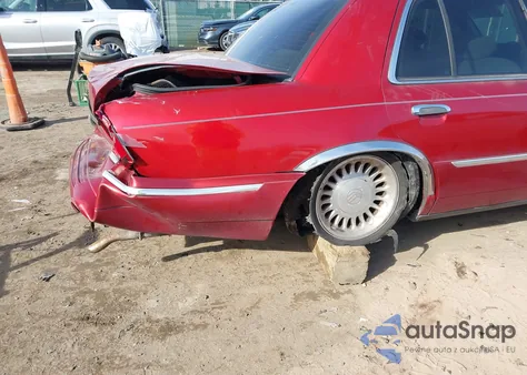 1999 Mercury Grand Marquis Ls from USA, damaged, VIN 2MEFM75W9XX615144